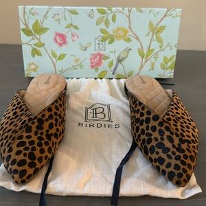 Birdies Cheetah Slides, Size 8